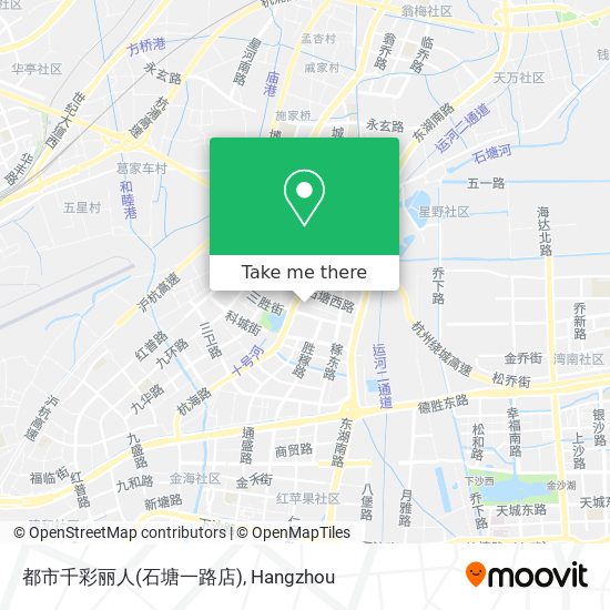 都市千彩丽人(石塘一路店) map