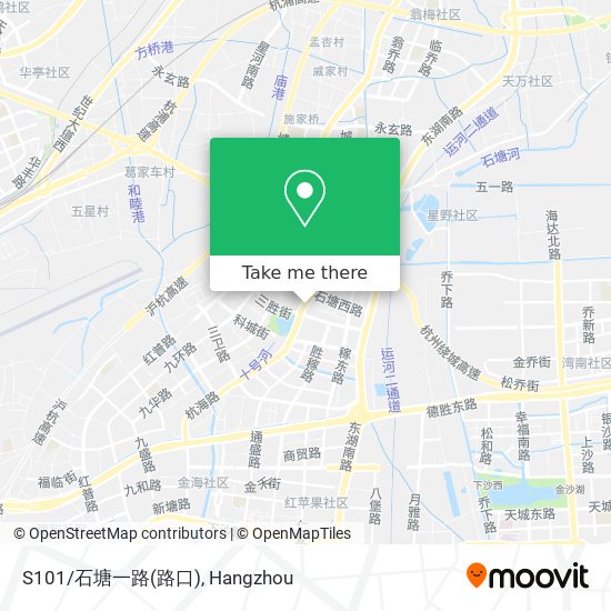 S101/石塘一路(路口) map
