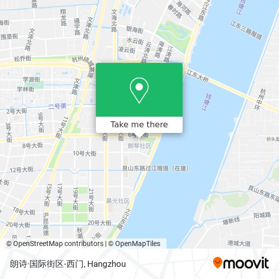 朗诗·国际街区-西门 map