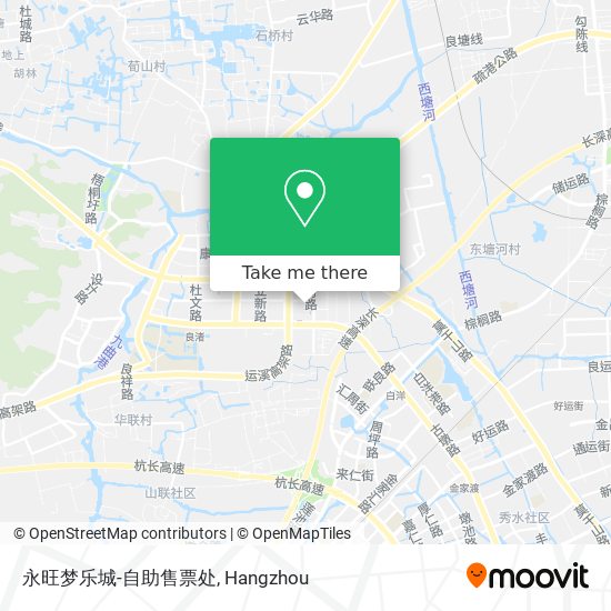 永旺梦乐城-自助售票处 map