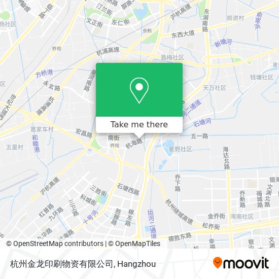 杭州金龙印刷物资有限公司 map