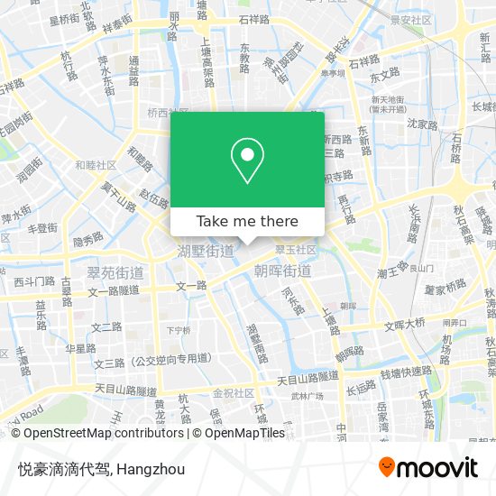 悦豪滴滴代驾 map