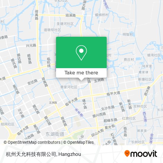 杭州天允科技有限公司 map