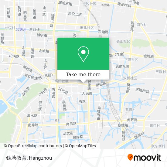 钱塘教育 map