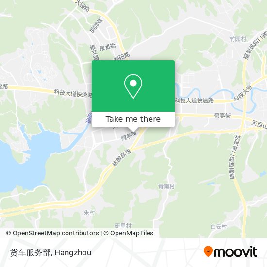 货车服务部 map