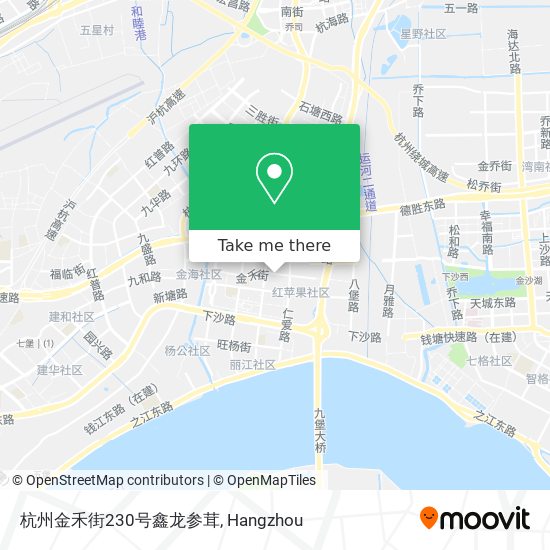 杭州金禾街230号鑫龙参茸 map