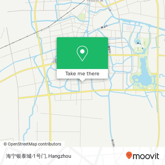 海宁银泰城-1号门 map