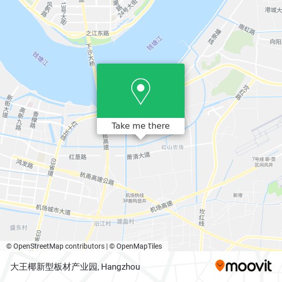 大王椰新型板材产业园 map