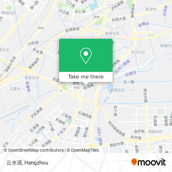 云水谣 map