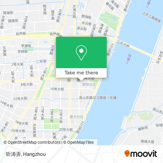 听涛弄 map