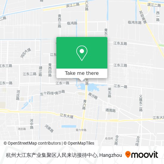 杭州大江东产业集聚区人民来访接待中心 map