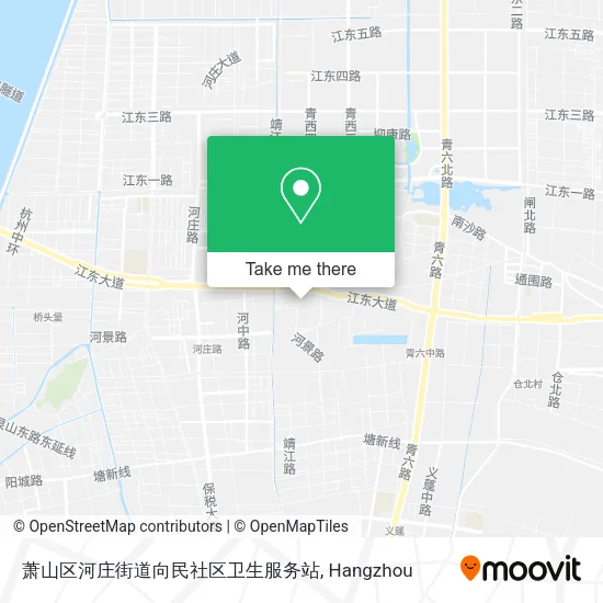 萧山区河庄街道向民社区卫生服务站 map