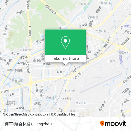 停车场(会林路) map