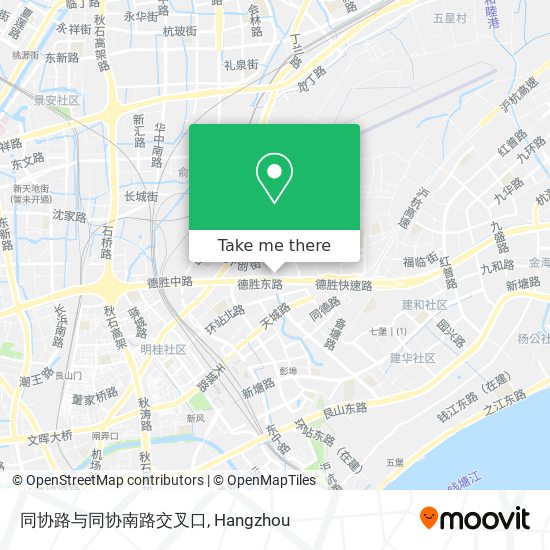 同协路与同协南路交叉口 map