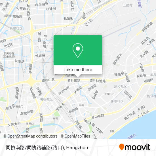 同协南路/同协路辅路(路口) map