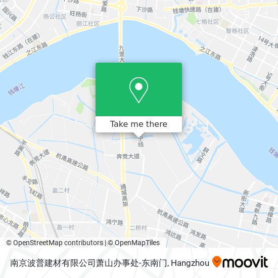 南京波普建材有限公司萧山办事处-东南门 map