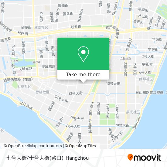 七号大街/十号大街(路口) map