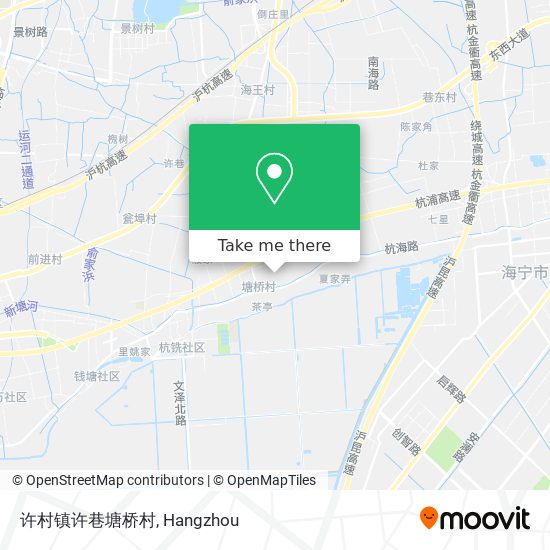 许村镇许巷塘桥村 map