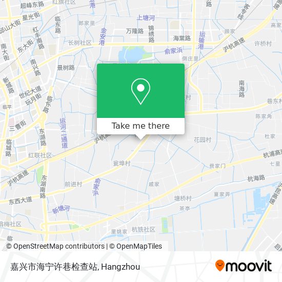 嘉兴市海宁许巷检查站 map