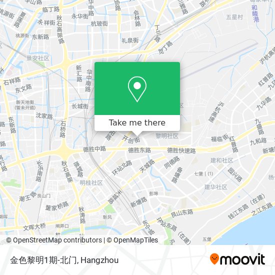 金色黎明1期-北门 map