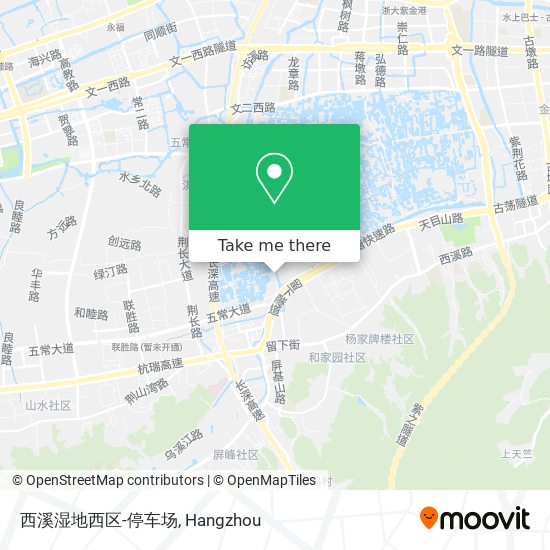西溪湿地西区-停车场 map