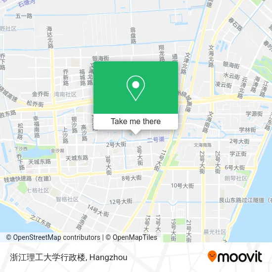 浙江理工大学行政楼 map