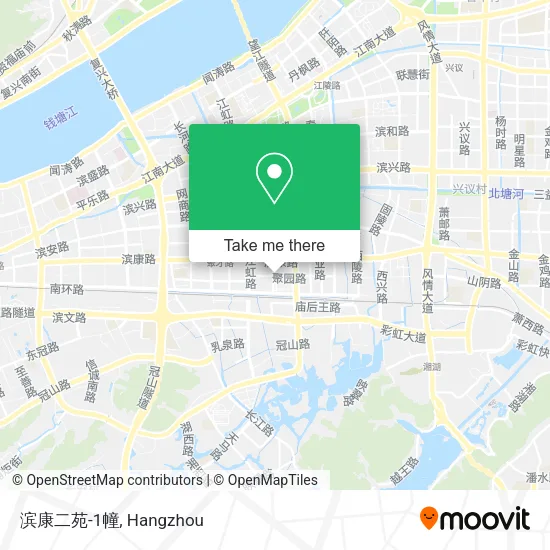 滨康二苑-1幢 map