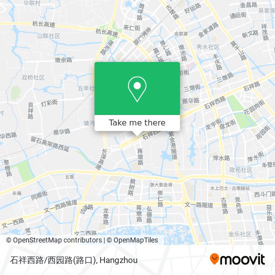 石祥西路/西园路(路口) map
