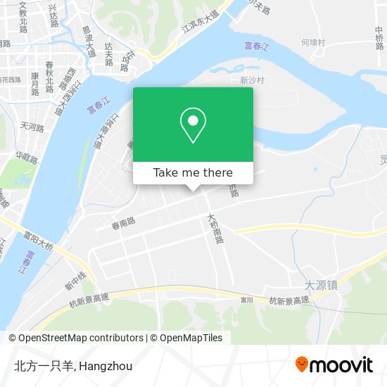北方一只羊 map