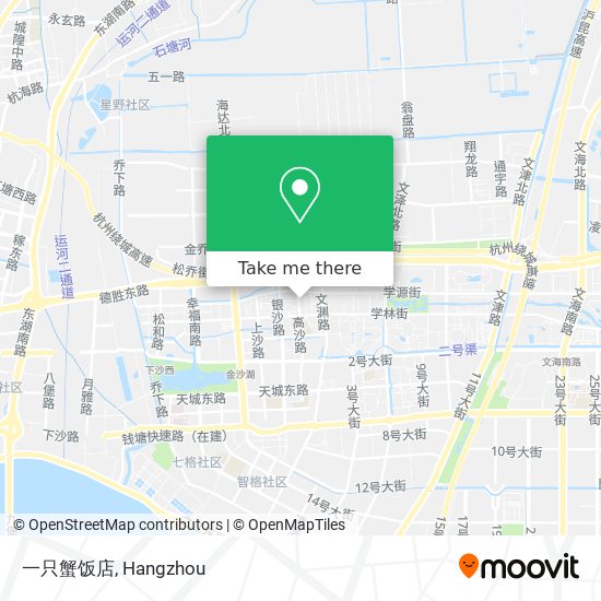 一只蟹饭店 map