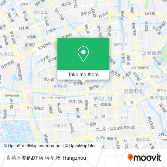 肯德基赛码DT店-停车场 map