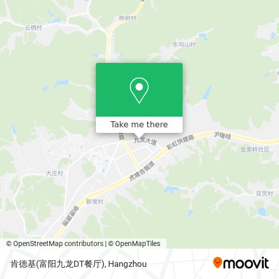 肯德基(富阳九龙DT餐厅) map