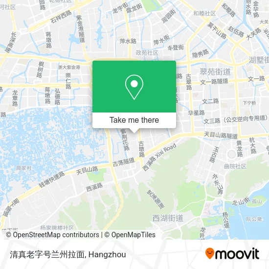 清真老字号兰州拉面 map