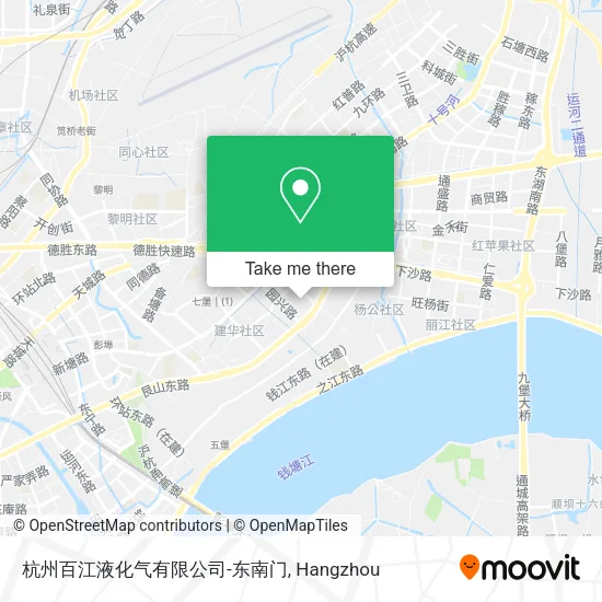 杭州百江液化气有限公司-东南门 map