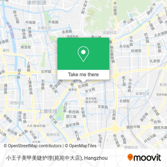小王子美甲美睫护理(苑苑中大店) map