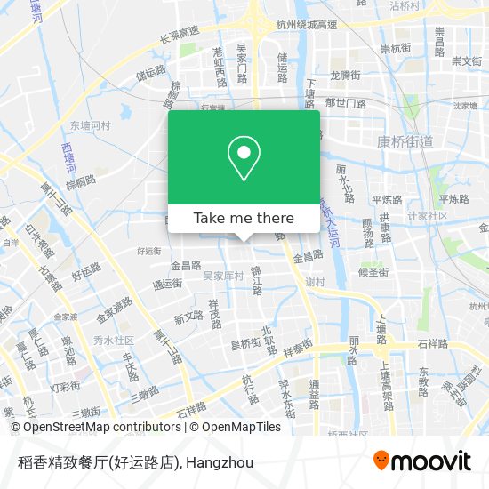 稻香精致餐厅(好运路店) map