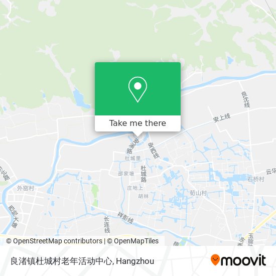 良渚镇杜城村老年活动中心 map