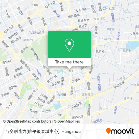 百变创造力(临平银泰城中心) map