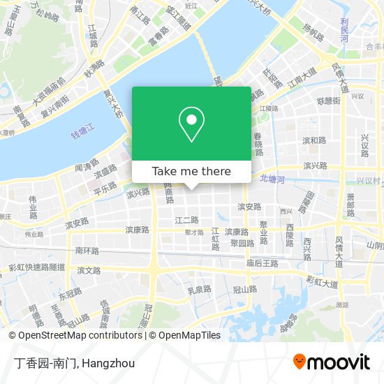 丁香园-南门 map