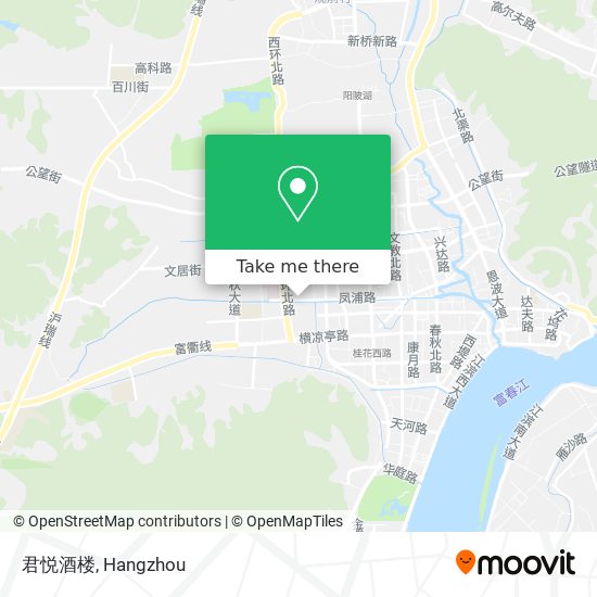 君悦酒楼 map