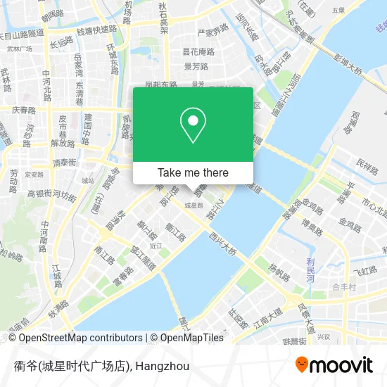 衢爷(城星时代广场店) map