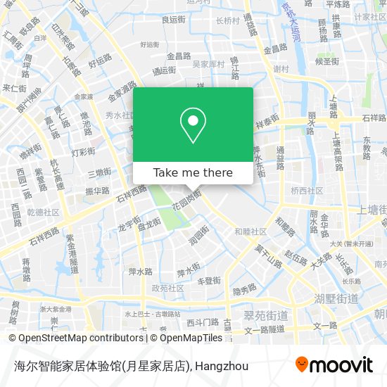 海尔智能家居体验馆(月星家居店) map