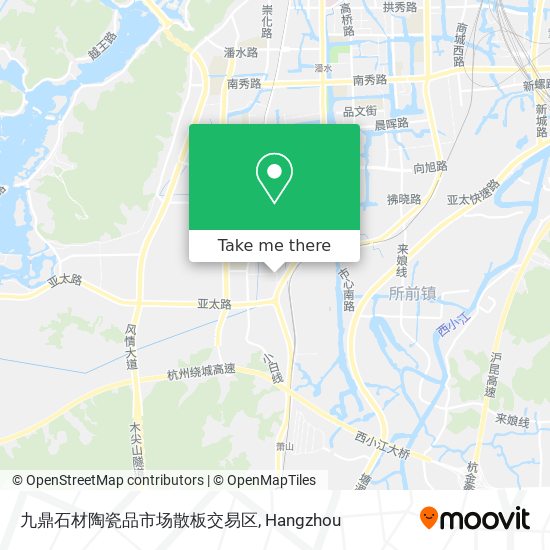 九鼎石材陶瓷品市场散板交易区 map