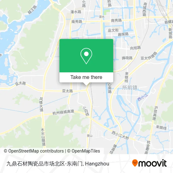 九鼎石材陶瓷品市场北区-东南门 map