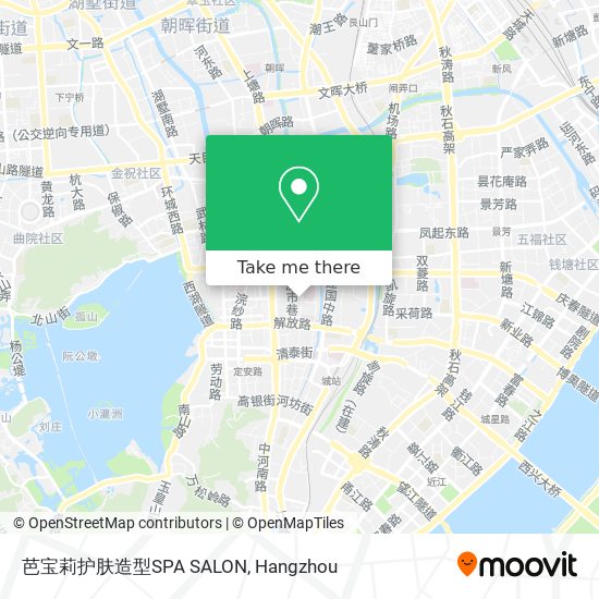 芭宝莉护肤造型SPA SALON map