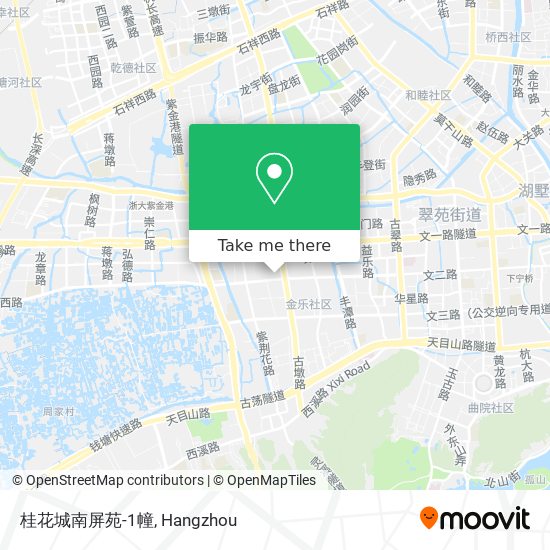 桂花城南屏苑-1幢 map