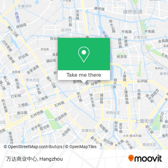 万达商业中心 map