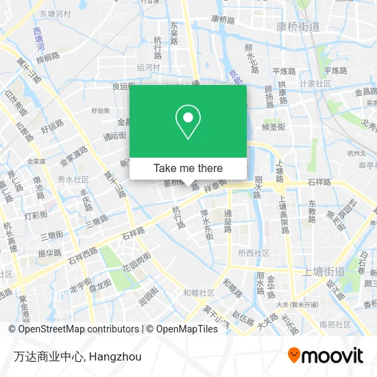 万达商业中心 map