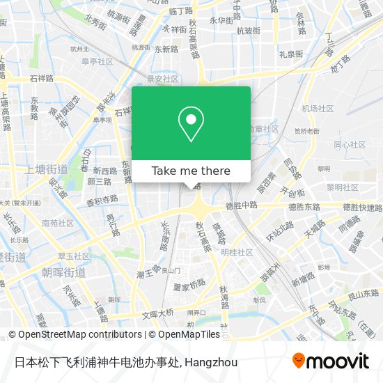 日本松下飞利浦神牛电池办事处 map