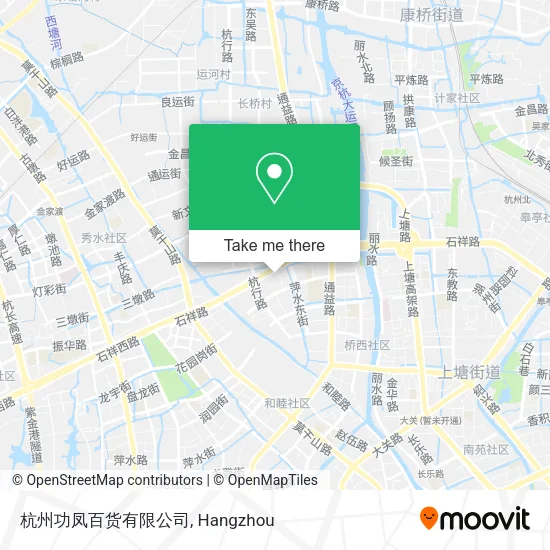 杭州功凤百货有限公司 map